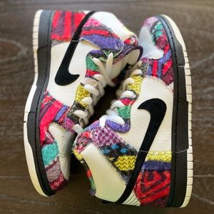 Gently used Nike Huxtable dunk high size 9